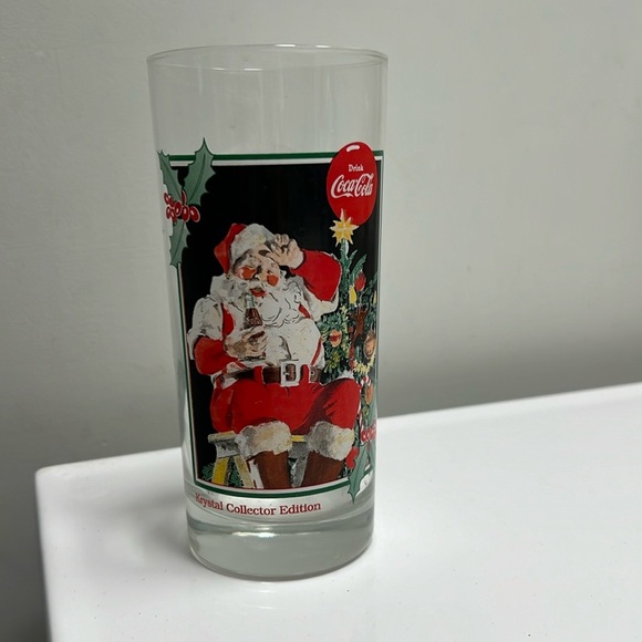 Coca Cola Santa glass. 1995 collectors edition - Picture 1 of 5